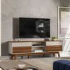 Rack TV Jdo & Design San Juan Hasta 65" Café Beige