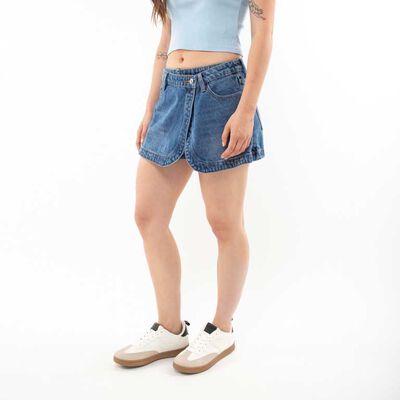 Falda Short Denim Mujer Icono