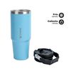 Botella Térmica Insulada Travel Mug 900ml Blue Lhotse