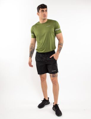 Imagen 2 del producto Short Deportivo Hombre Lotto Negro