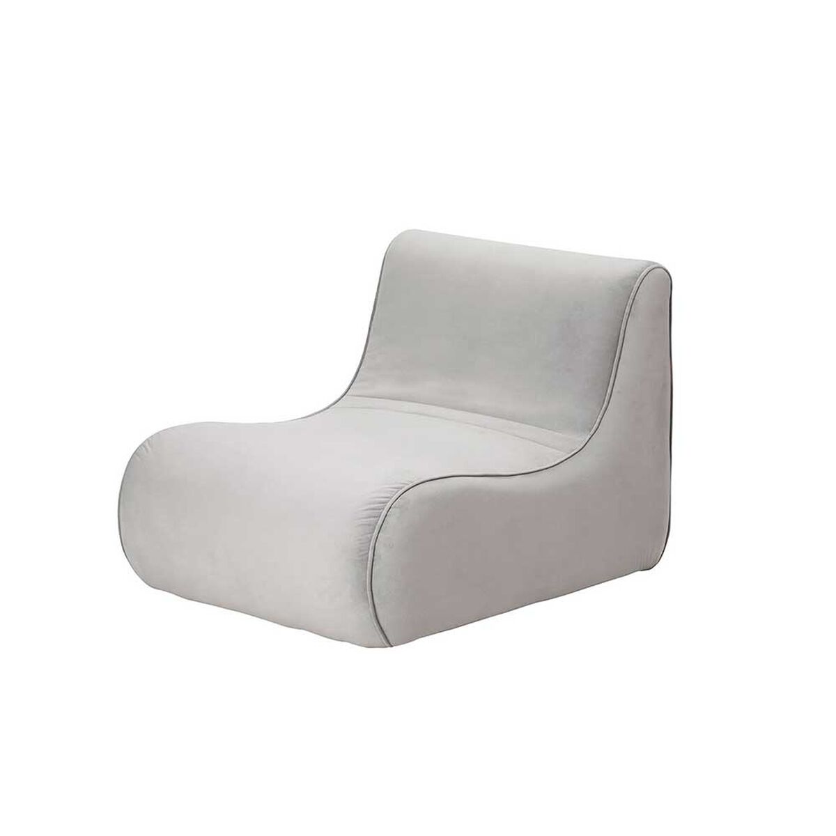Sill&oacute;n Bodevir Komodo Felpa 1 Cuerpo Gris&nbsp;