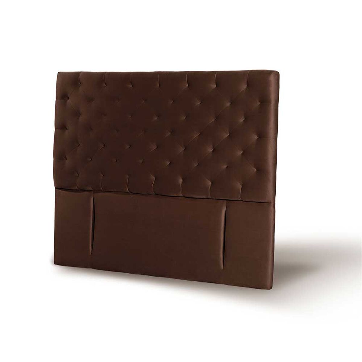 Respaldo Latam Home 2 Plazas Brescia Tela Velvet Chocolate