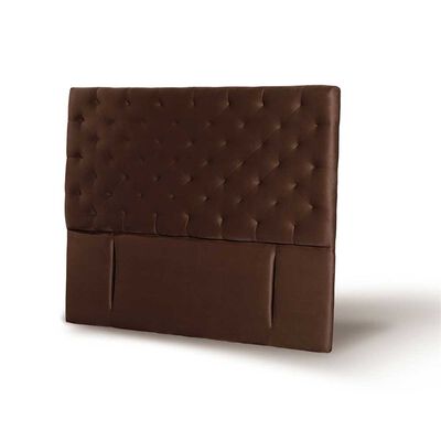 Imagen 2 del producto Respaldo Latam Home 2 Plazas Brescia Tela Velvet Chocolate