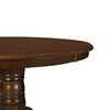 Juego de Comedor Zoy Home Rodas 4 Sillas Café