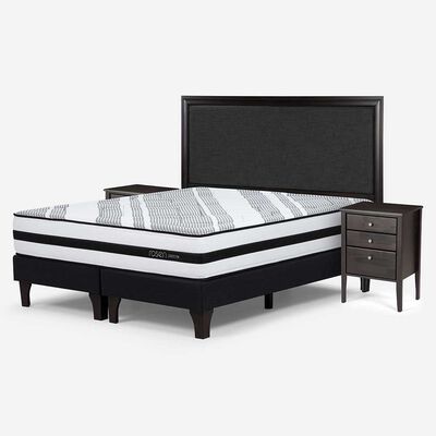 Imagen 2 del producto Cama Europea 2 Plazas Div Driven + Set Maderas Nolita