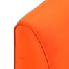 Sillón Bodevir Komodo Felpa 1 Cuerpo Naranjo 