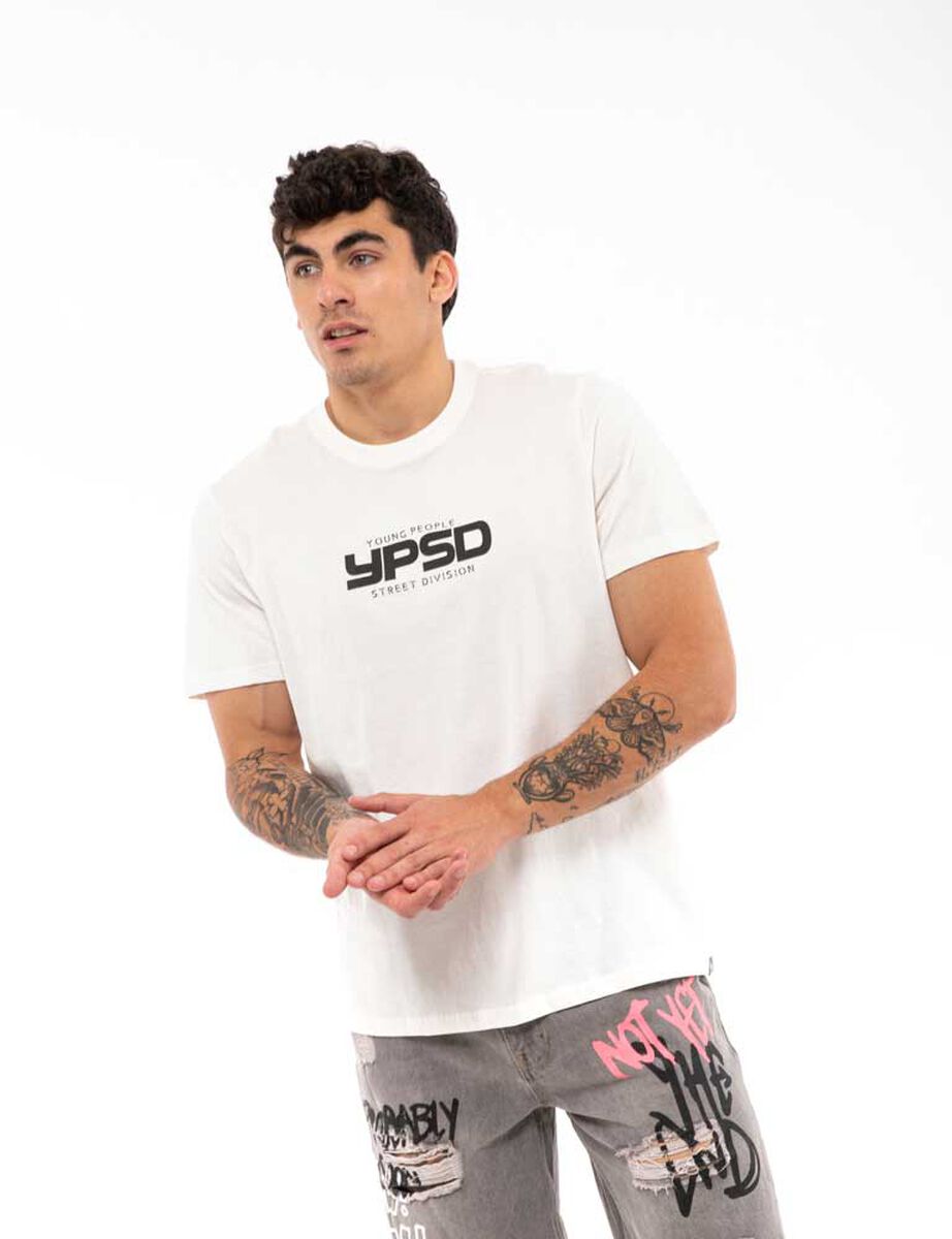 Polera Algodón Metro Manga Corta Hombre Icono