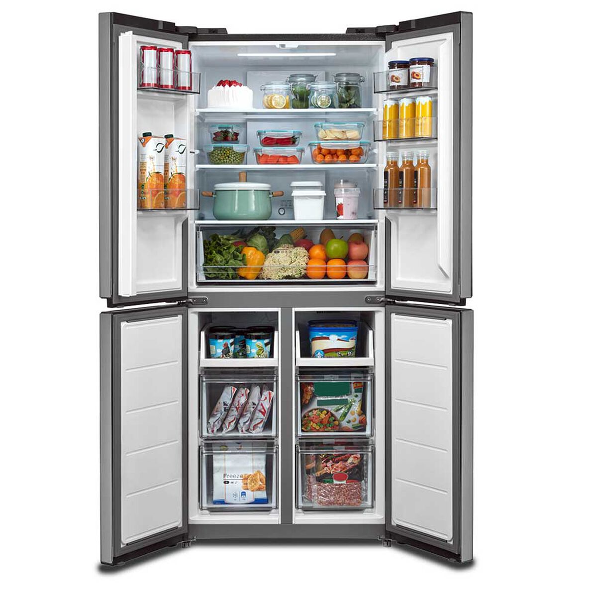 Refrigerador French Door Midea MDRM554MTE50 350 lts.