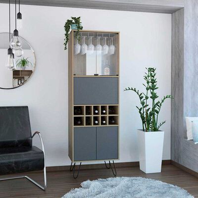 Imagen 1 del producto Bar Alto Vassel Miel - Plomo