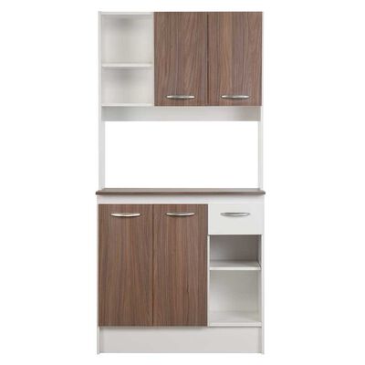 Imagen 1 del producto Mueble de Cocina CIC Sofia Nogal Africano Blanco 1 Cajón