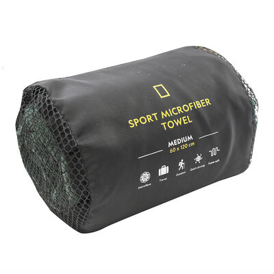 Toalla Deportiva National Geographic Talla M Verde