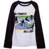 Polera de Algodón Manga Larga Skate Niño Chess