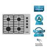 Kit Empotrable Campana Mabe CM6045XV0 + Encimera CMG6044SD-1CL + Horno HM6031EXAI0