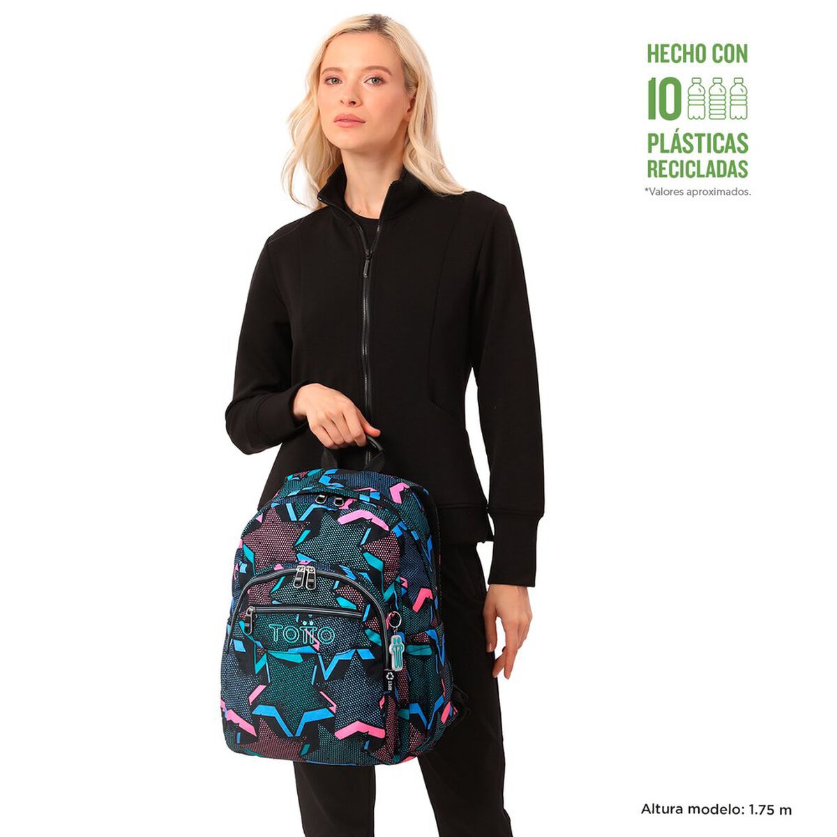 Mochila Estrellas Multicolor Totto
