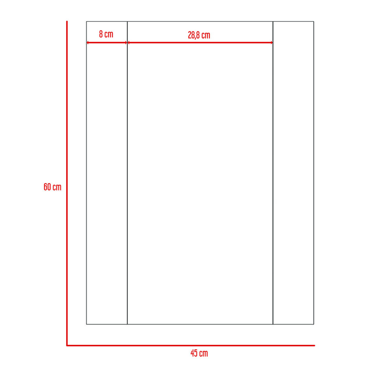 Combo Espejo + Mueble Lavamanos + Mueble Auxiliar  + Optimizador Baño TuHome Bath 300