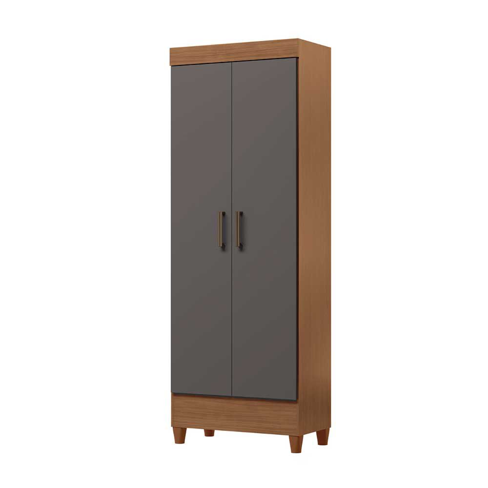 Clóset Casanova Multi Fit 2 Puertas Café y Gris | Abc