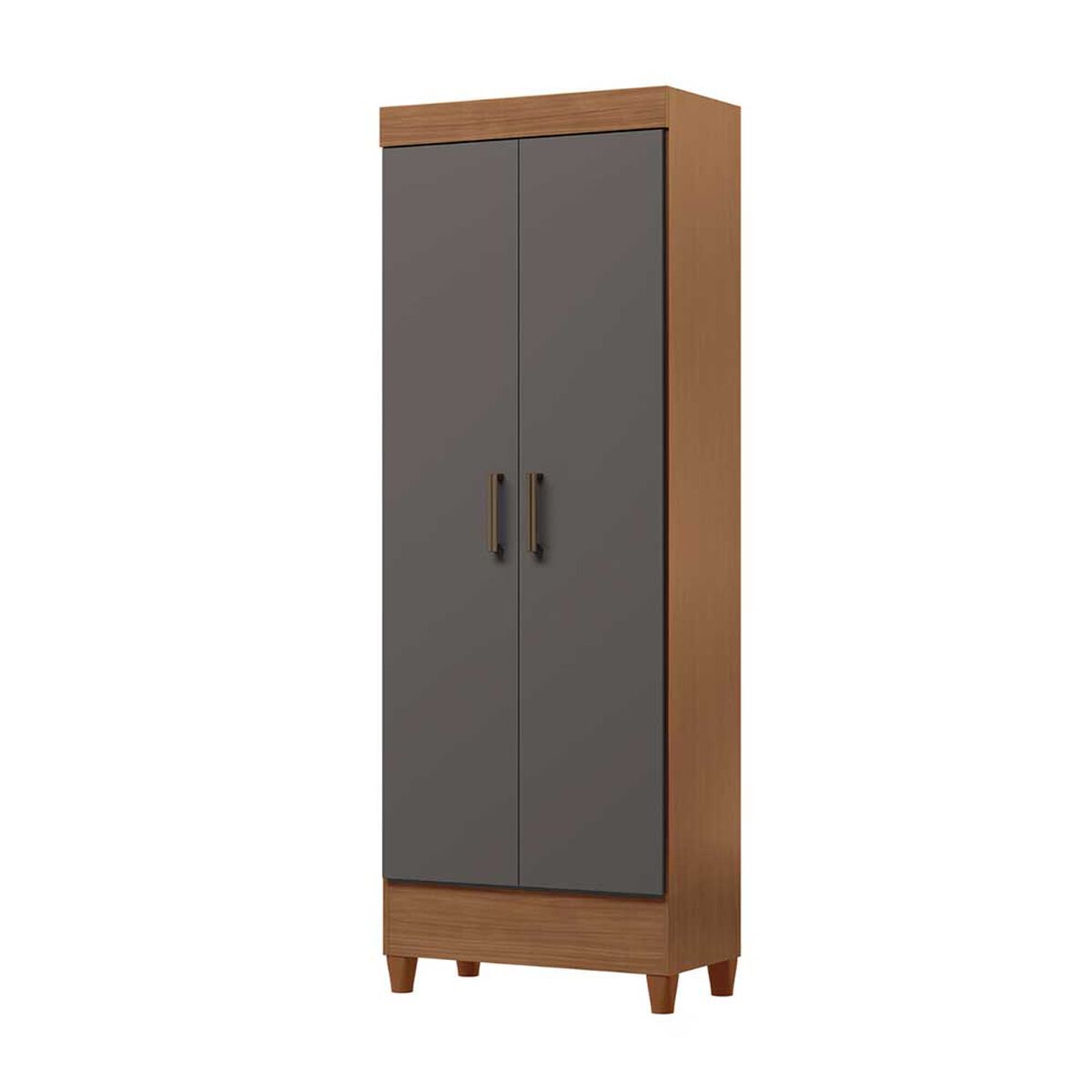 Clóset Casanova Multi Fit 2 Puertas Café y Gris