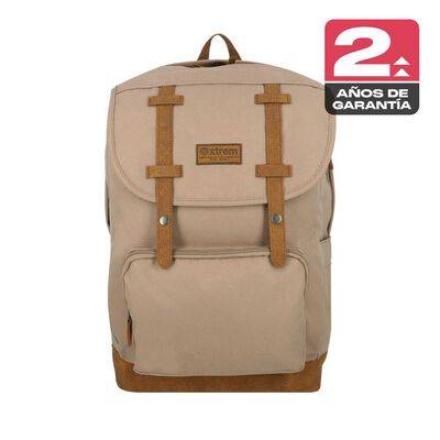 Mochila Notebook Xtrem Straps 2.0 6XT Beige 16"