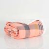 Frazada de Poliéster Mashini 1,5 Plazas Tartan Coral