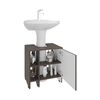 Mueble De Baño TuHome Basic Milan y  Blanco