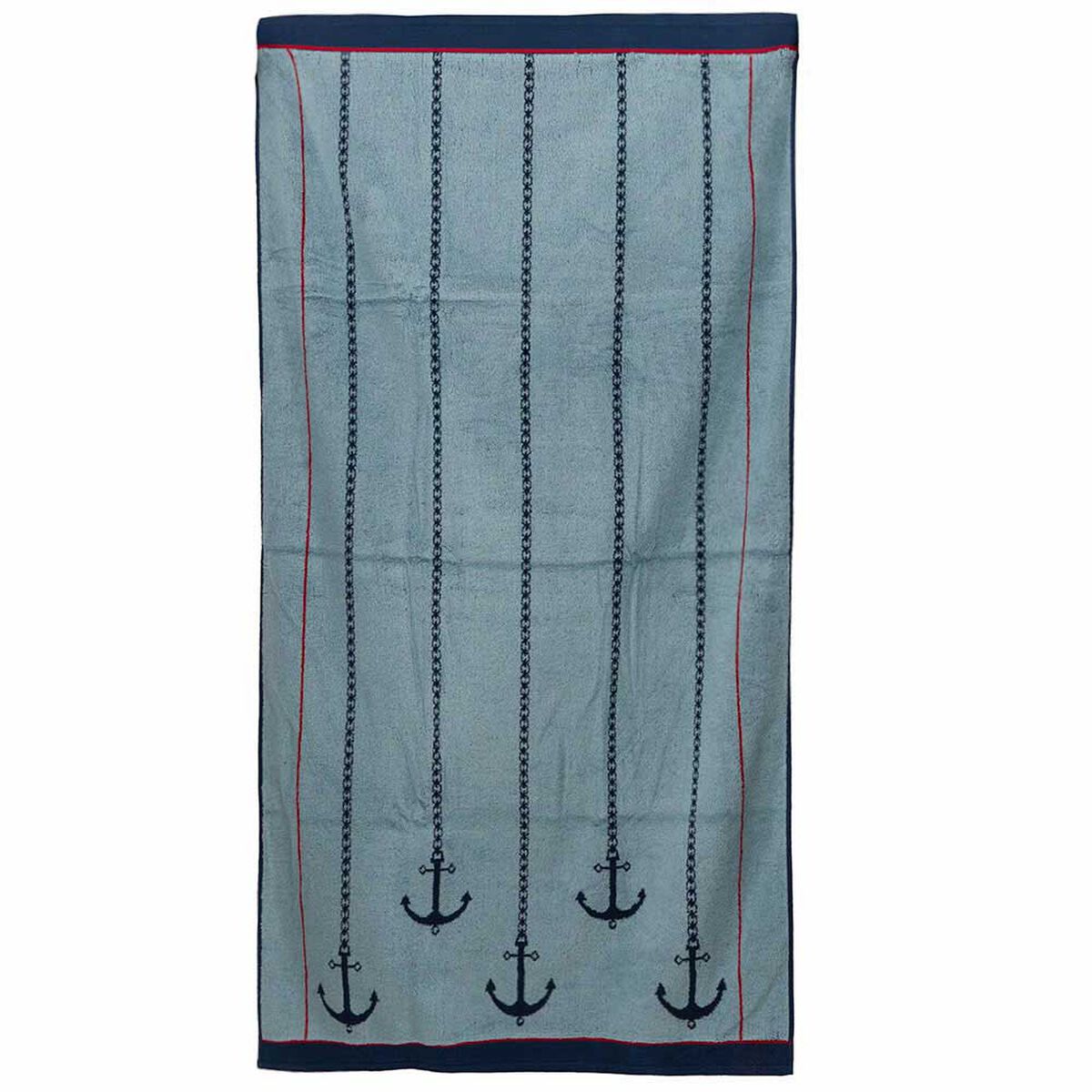 Toalla de Playa Jacquard Casanova Navy 86 x 160 cm.
