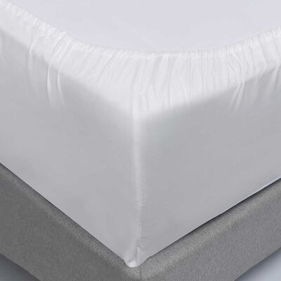 Imagen 2 del producto Juego de Sábanas Rosen 1,5 Plazas Microfibra Blanco