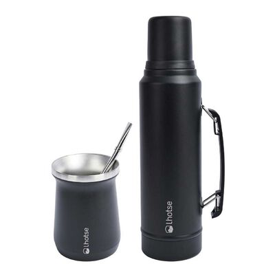 Termo Líquido Lhotse Classic 1300 ml Negro