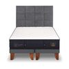 Cama Europea CIC Base Dividida 2 Plazas Súper Premium + Respaldo Tamesis