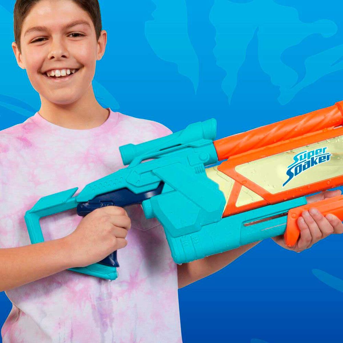 Lanzador de Agua Super Soaker Mega Dunk-Fill Nerf