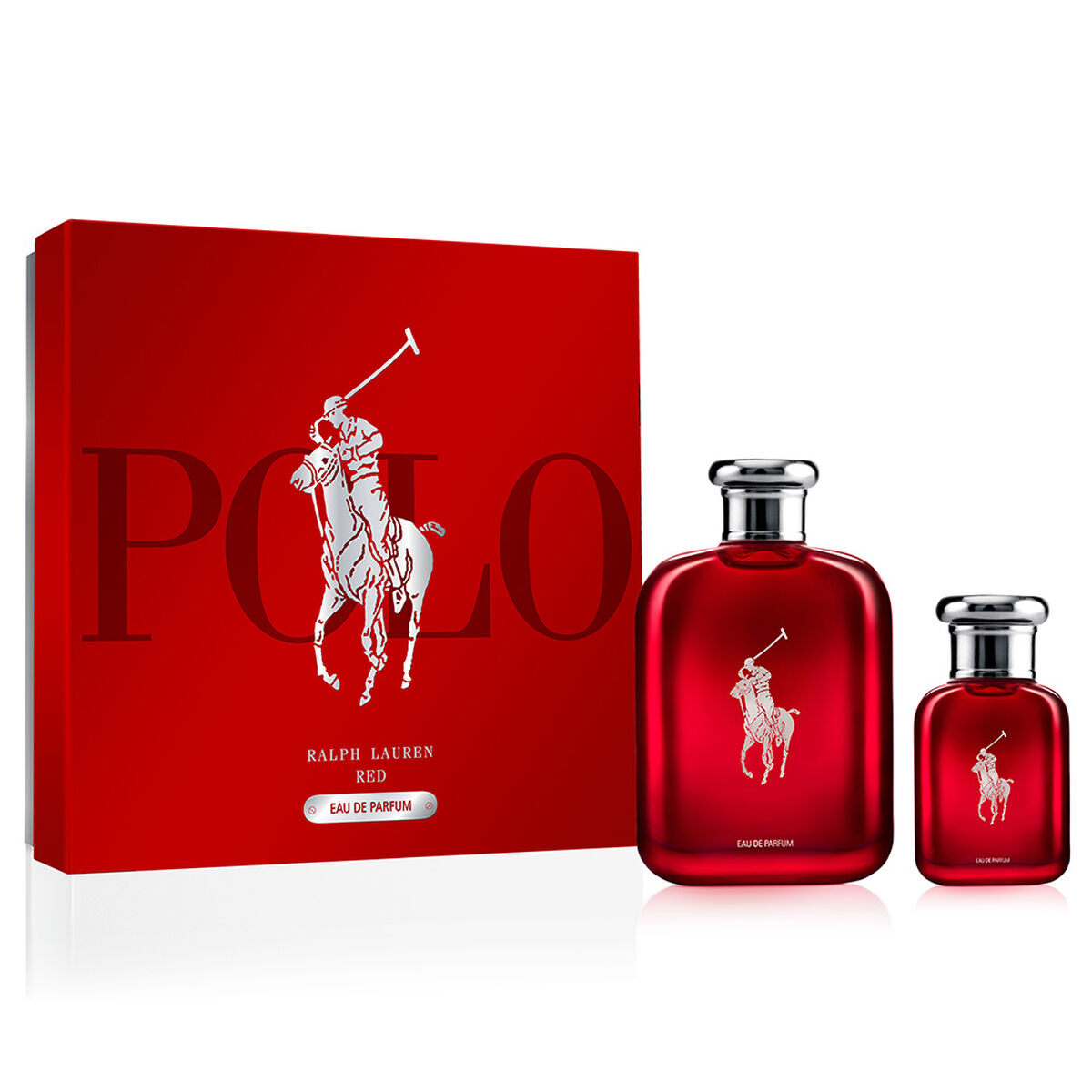 Set de Perfume Ralph Lauren Polo Red EDP 125 ml + Polo Red EDP 40 ml