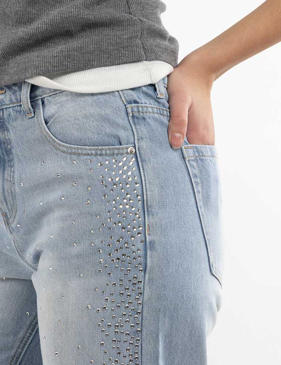 Jeans Recto Mujer Icono