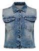 Chaqueta Denim Sin Mangas Mujer Only Carmakoma