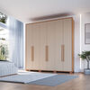 Closet Vekkahome Safira 6 Puertas 3 Cajones