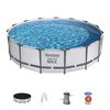 Piscina Estructural Bestway Steel Pro Max Gris 457 x 107 cm 14970 lt 