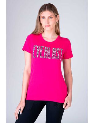 Imagen 1 del producto Polera Mujer Everlast Fucsia, Negro, White Melange