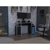 Escritorio Gamer TuHome Keria Wengue Y Blanco