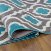 Alfombra Modalfo Kashan King 153 x 213 cm Azul
