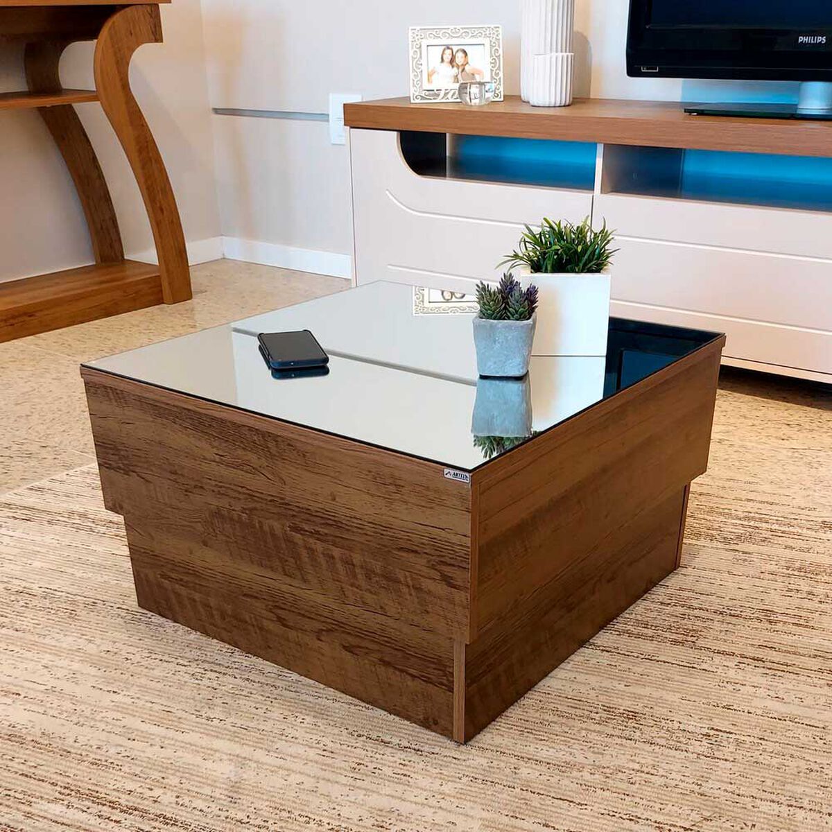 Mesa de Centro Exit Parati Blanco