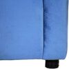 Sofá Muebles America Santa Fe 3 Cuerpos Azul Petróleo