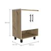 Mueble Lavamanos TuHome Bath Bi Color Duna Blanco