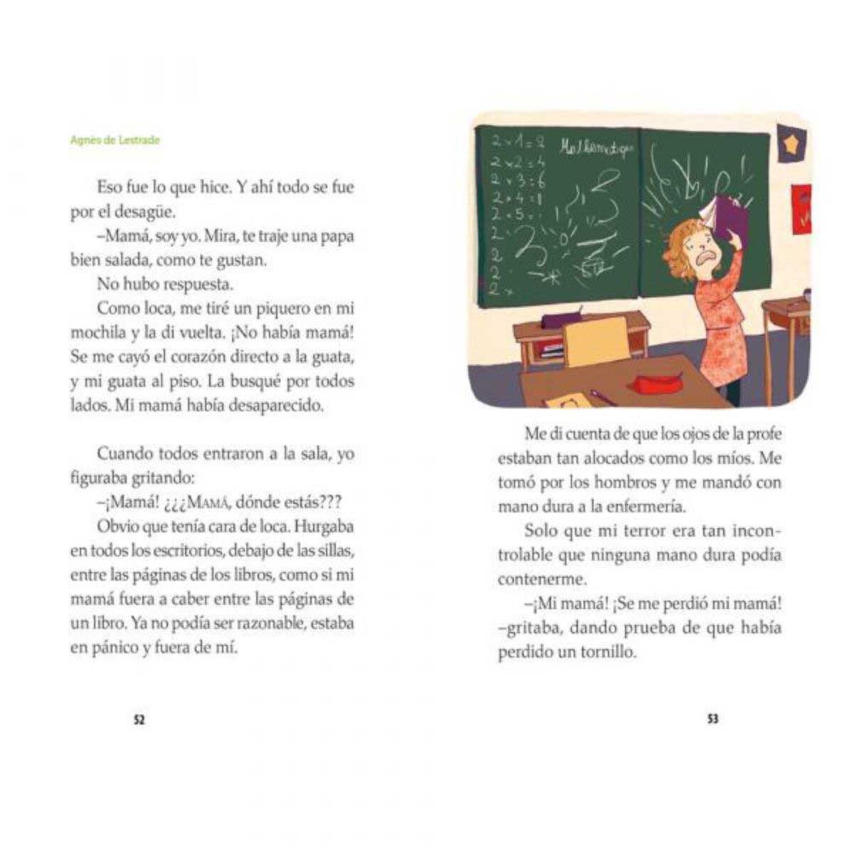 Libro Mi Mamá es un Hamster Agnes de Lestrade Zig-Zag