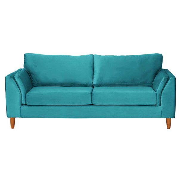 Sofá Latam Home Milan 3 Cuerpos Turquesa