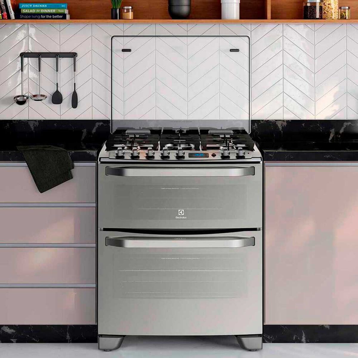 Cocina a Gas Electrolux 76DXA 5 platos