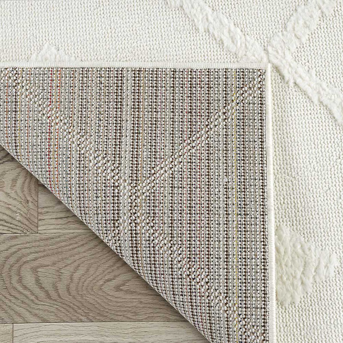 Alfombra Modalfo Palafito Blanca 160 x 230 cm