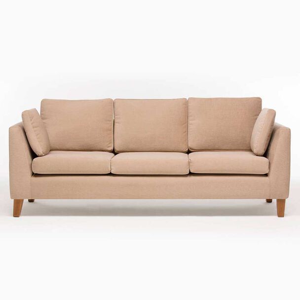 Sofá Barra Design Estocolmo 3 Cuerpos Beige