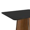 Juego de Comedor Vekkahome Wanda Lídia 4 Sillas Negro