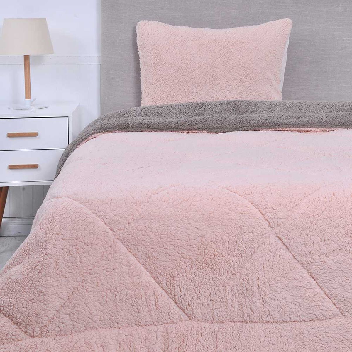 Plumón Sherpa Mashini 1,5 Plazas Liso