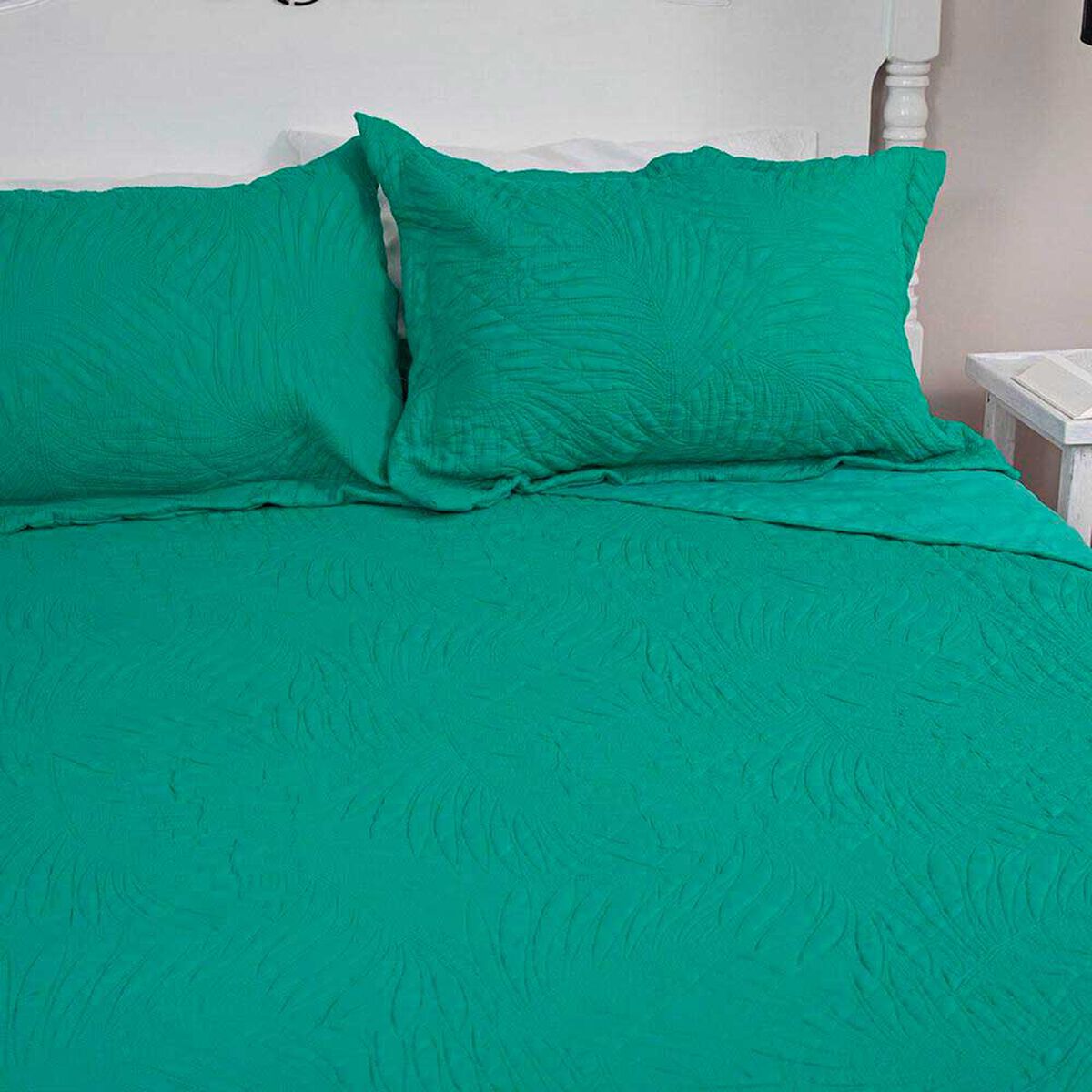 Quilt Doral King Turquesa Bubbly