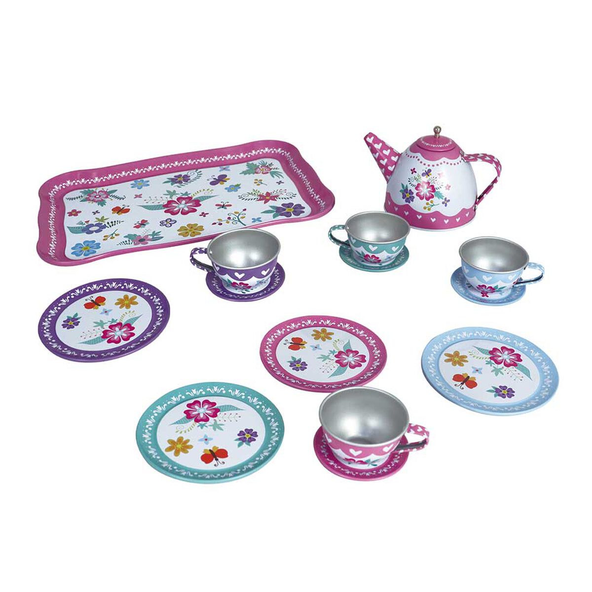 Mi Primer Juego de Té De Hojalata Sweet Home