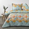 Quilt Estampado American Family 2 Plazas Aquamarine